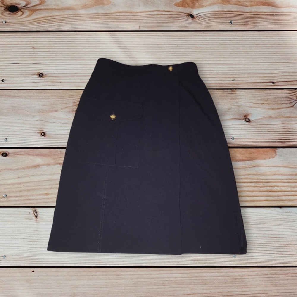 Banana Republic Navy Utility Skirt